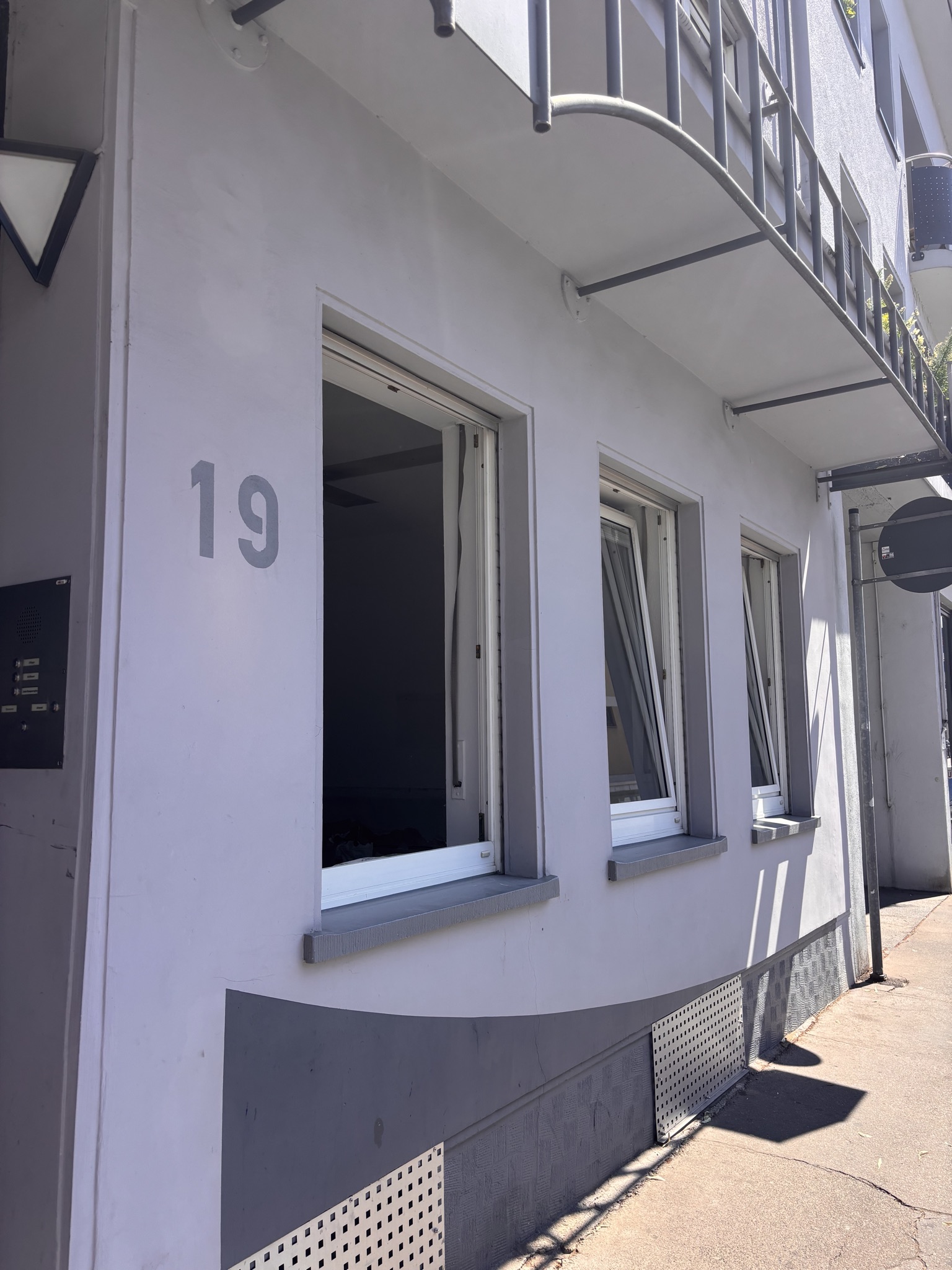 Außenansicht der Praxis, Matthiasstraße 19, Trier-Süd