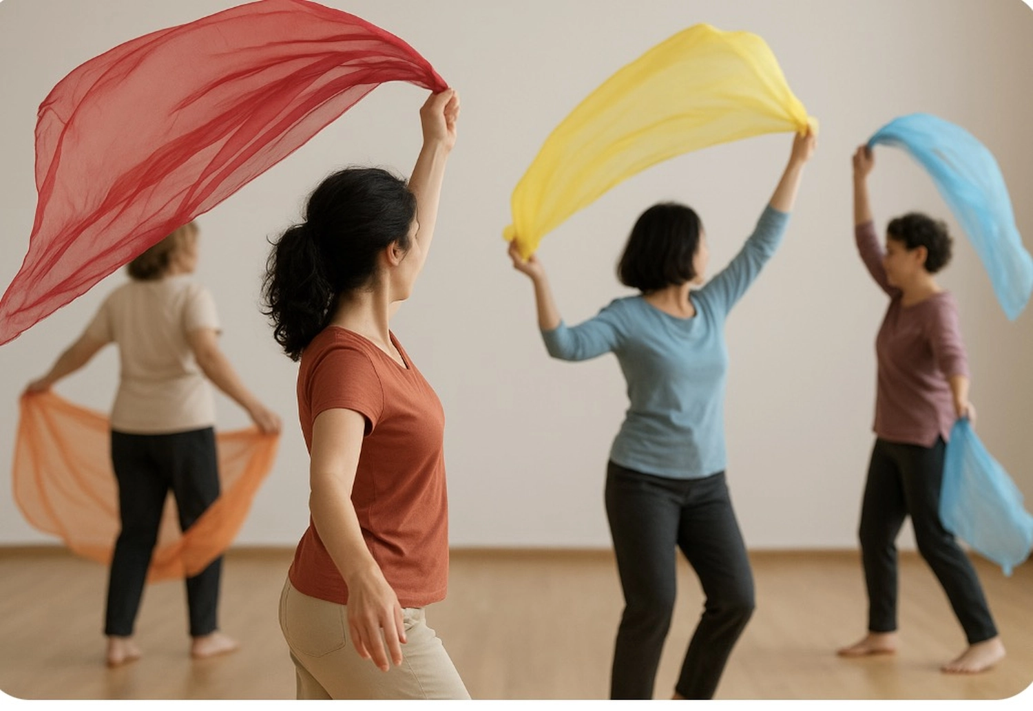 Claudi Schulz -  Tanz- und Bewegungstherapeutin, Kunsttherapeutin und psychologische Beraterin - tanzen